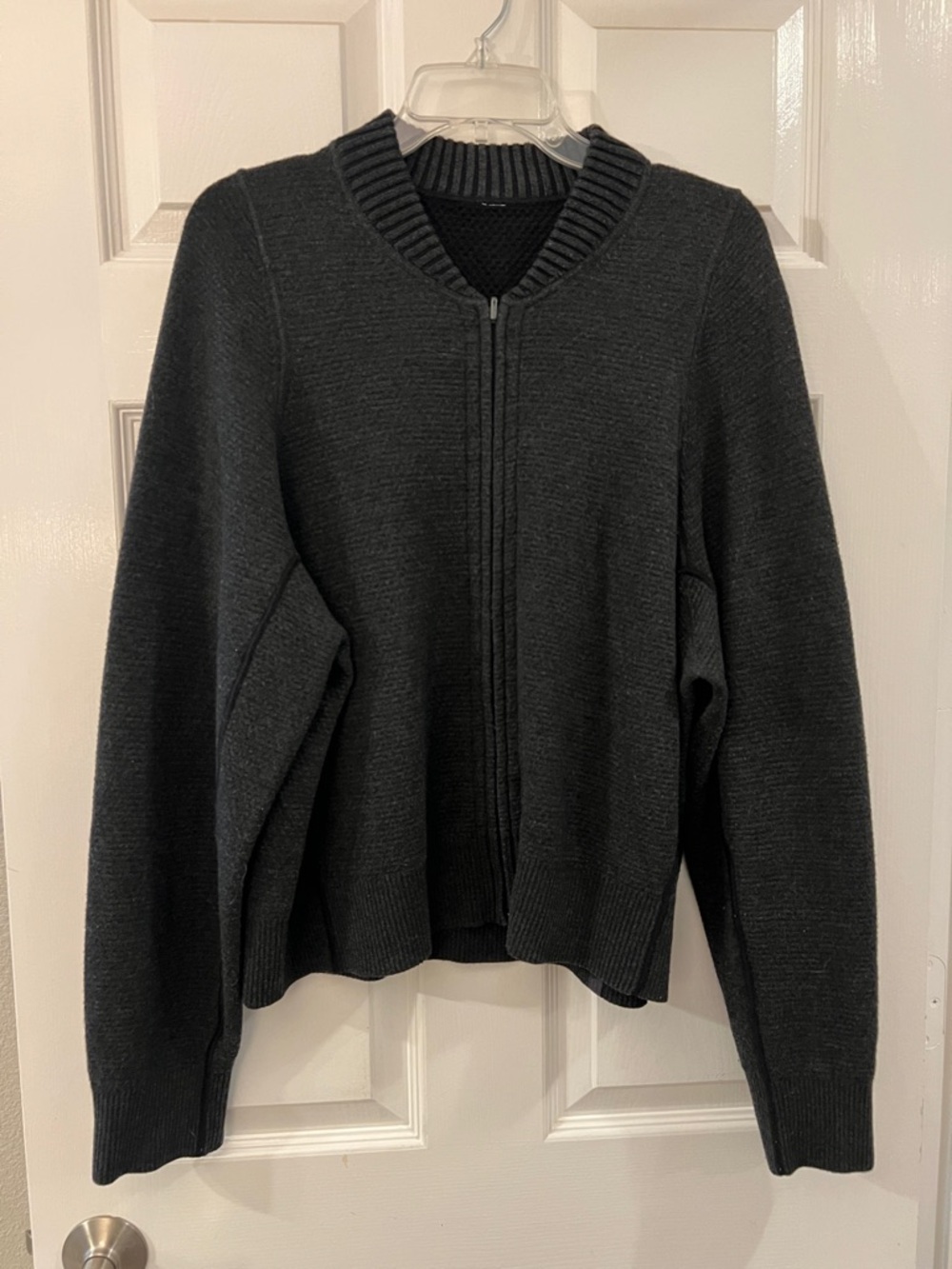 Lululemon Reversible Double Knit Zip Up Sweater